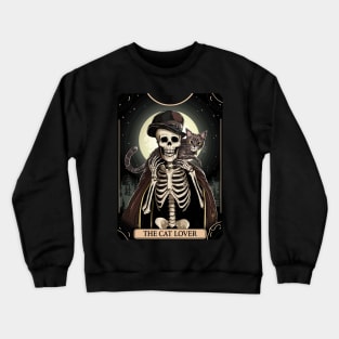 Funny Tarot Card : The Cat Lover Crewneck Sweatshirt